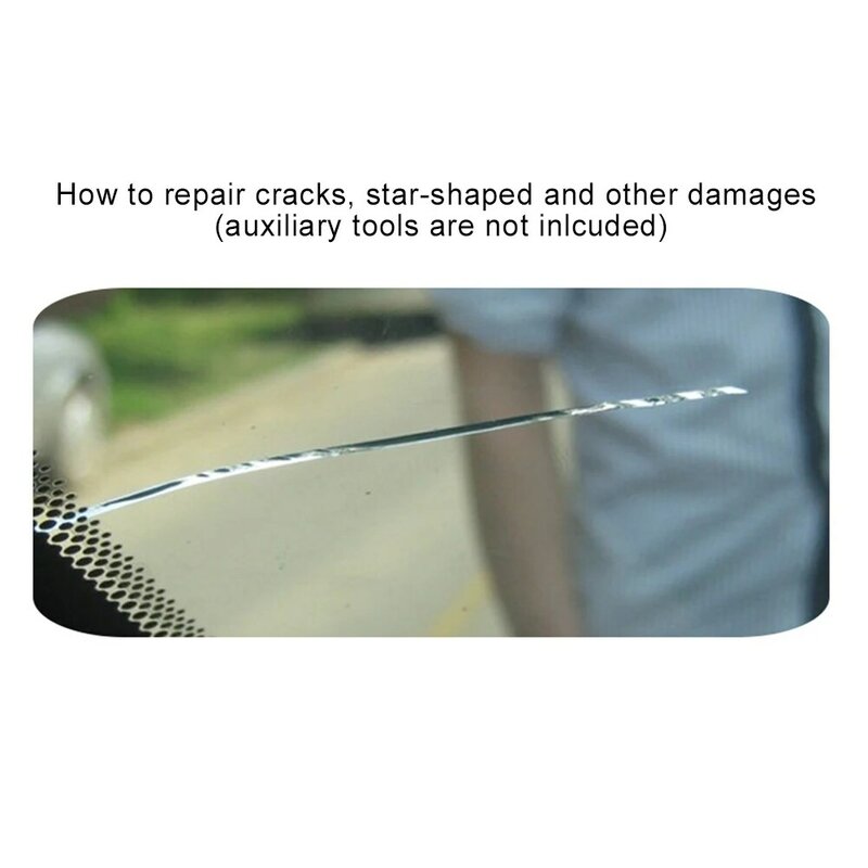 Car Windshield Cracked Repair Tool, DIY Car Window PhoneScreen Repair Kit, Cola de cura de vidro, Auto Glass Scratch, Crack Restore, 2023