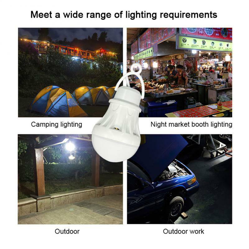 Usb Led Lamp Draagbare Camping Licht Mini Gloeilamp 5V Power Boek Licht Student Studie Tafellamp Outdoor vissen Verlichting