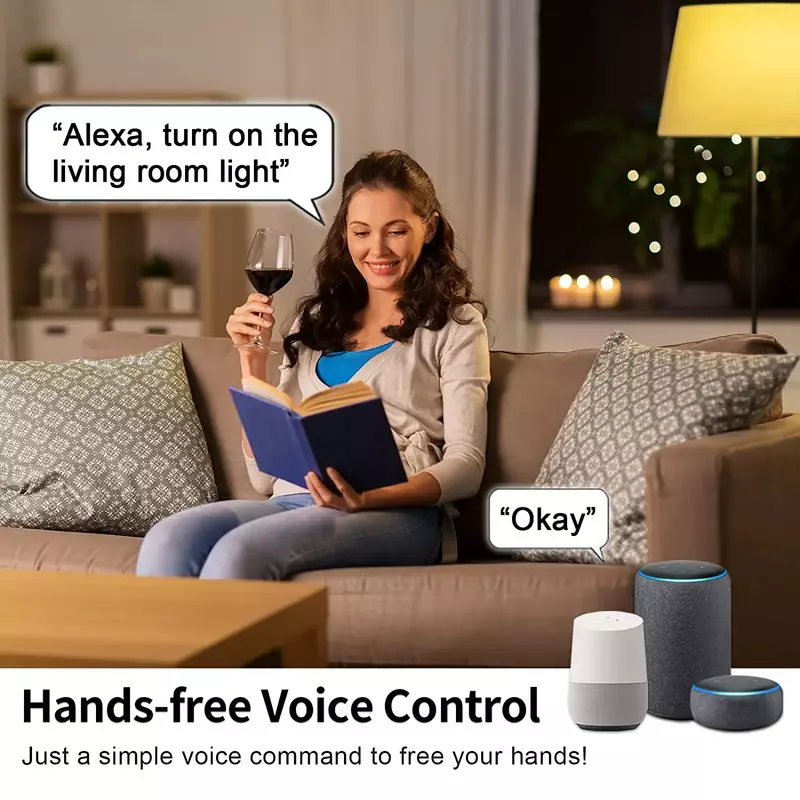 Tuya สวิตช์ไฟระบบสัมผัสขนาด1/2/3/4, สวิตช์สวิตช์ผนัง433MHz RF สวิตช์อัจฉริยะสำหรับ Alexa Google Home ALICE