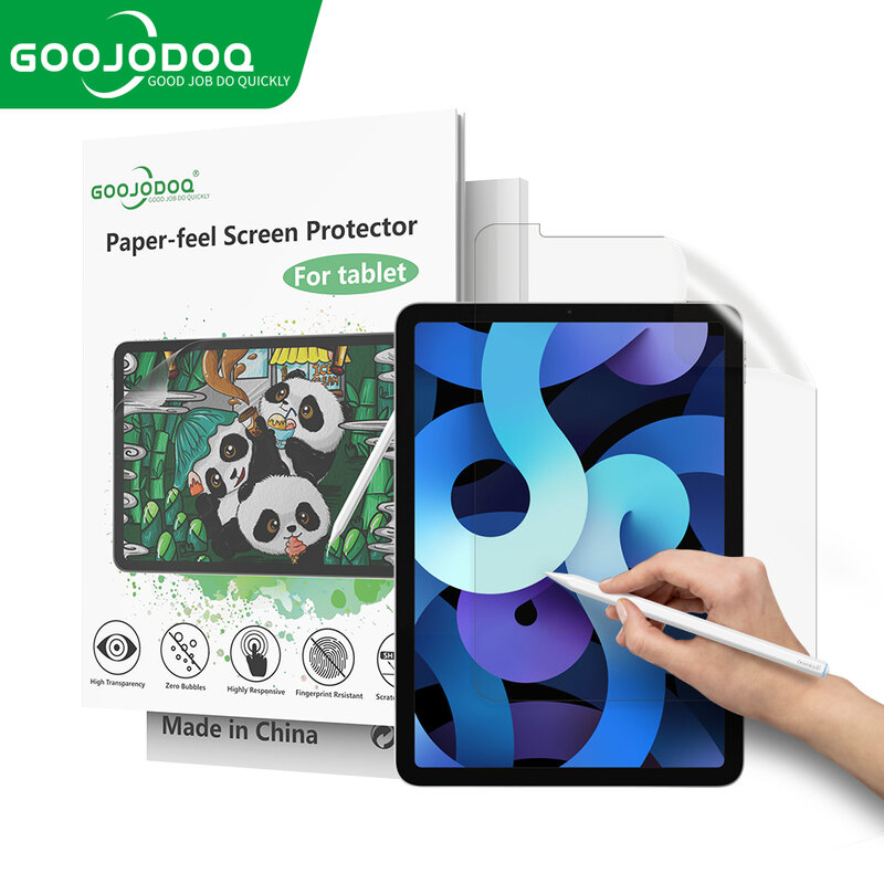 Protector de pantalla de papel, película Paperfeel para iPad Pro 11, 12,9, 12, 9, iPad Air 4, 5, 2022, 8th, 7th, 9th10th, generación Mini 10,2