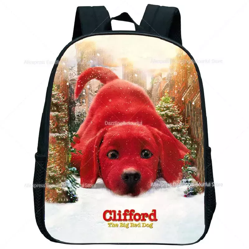 Clifford the Big Red Dog ransel anak anak-anak TK tas buku balita laki-laki perempuan kartun Mini ransel Mochila Infantil