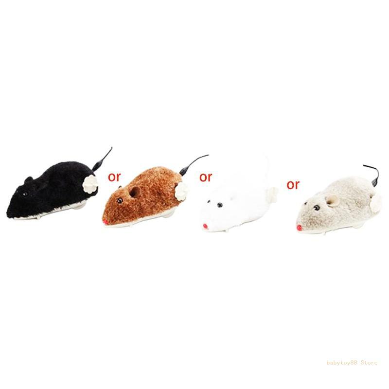 Y4UD Fake Rat Racers, Toy Mouse to Have Fun for with Your Own Rat Race-Toy Rat Classic Wind Up Toys for Kids Funny Prank Mouse T