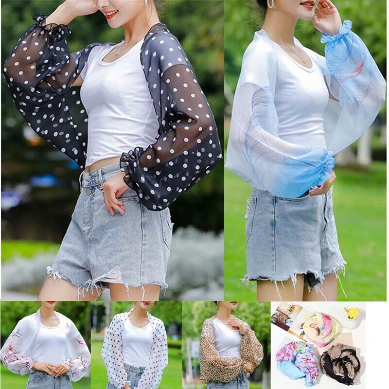 Fashion Outdoor Sun Protection Capes Sunscreen Shawl Women Wraps