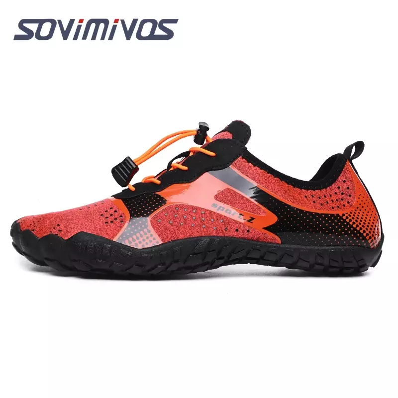 Męskie buty do biegania w terenie, lekkie sportowe Zero Drop buty z palcami antypoślizgowe Outdoor Walking minimalistyczne buty Saguaro damskie