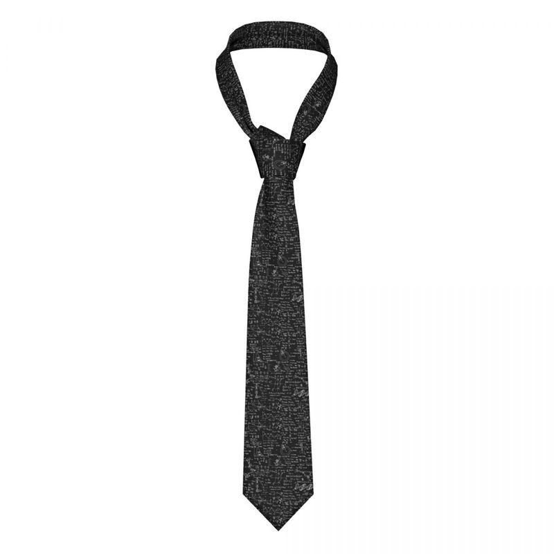 Cravatte con formule di fisica personalizzate per uomo cravatte da lavoro in seta classica Nerd Geek Science Math
