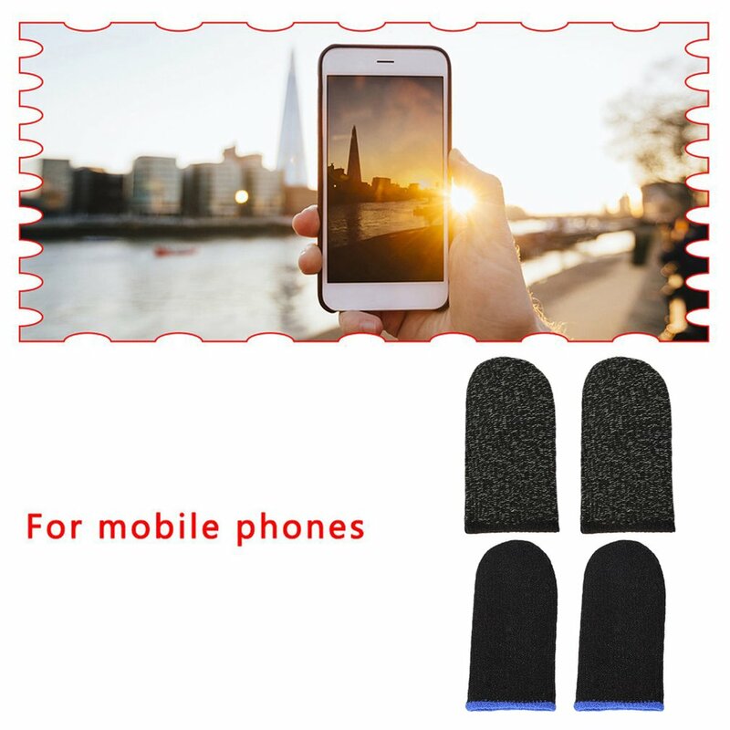 Game Finger Cots Mobile Game Touch Screen Ultra-Thin Breathable Non-Slip Anti-Sweat And Anti-Fingerprint Finger Cots