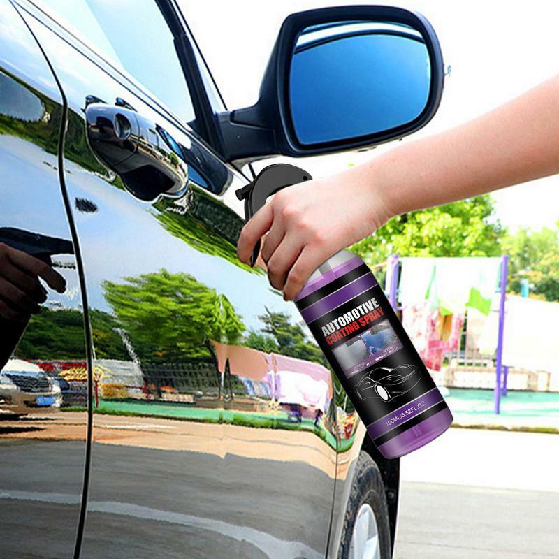 Car Coating Spray 3 In 1 Ceramic Coating Protection Polish Ceramic Spray Coating 100ml Shine Protection Safe For Cars
