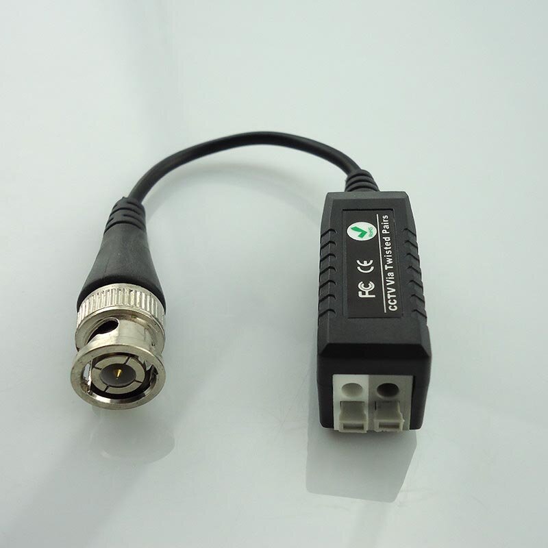 5/10 Paar Verbeterde Twisted Bnc Cctv Video Balun Passieve Audio Camera Transceiver Utp Balun Bnc Mail Naar Cat5 Cctv Kabel Q1