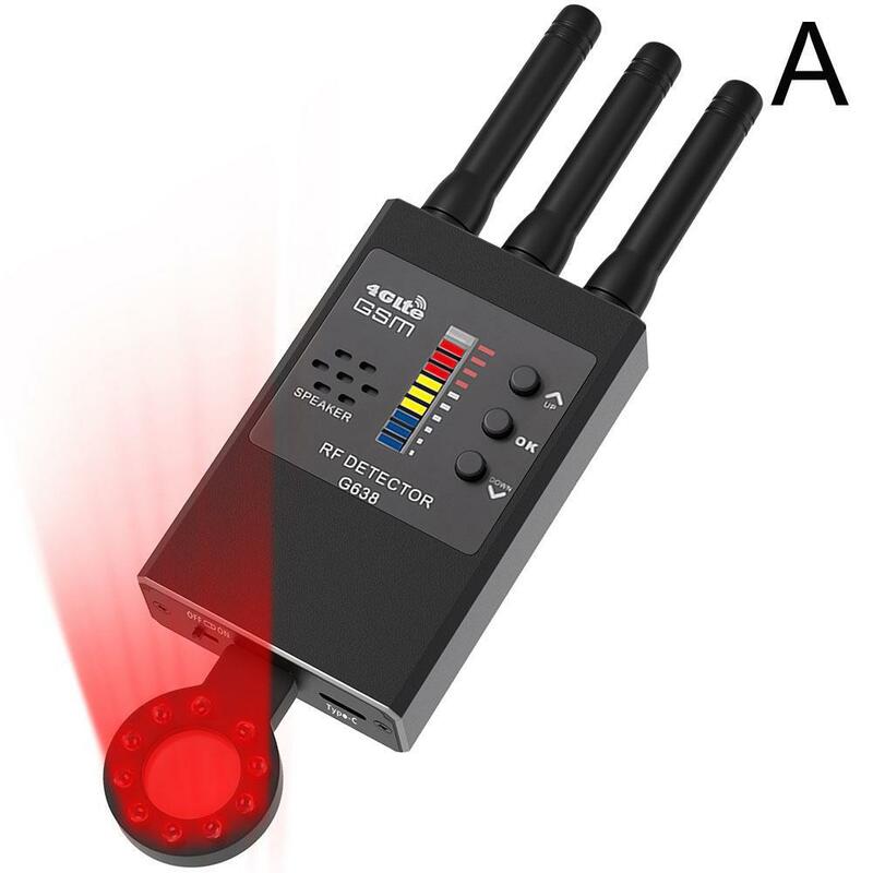 Neueste Anti-tragbare Lochblende versteckte Linse erkennen Gadget für GPS-Tracker versteckte Kamera Finder Abhör geräte f2q5
