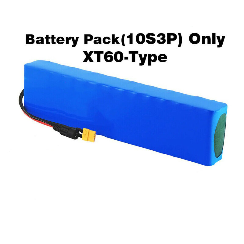 Paquete de baterías de iones de litio para bicicleta eléctrica, 36V, 10S3P, 20Ah, 42V, 18650, 20A, BMS, 350W, 600W