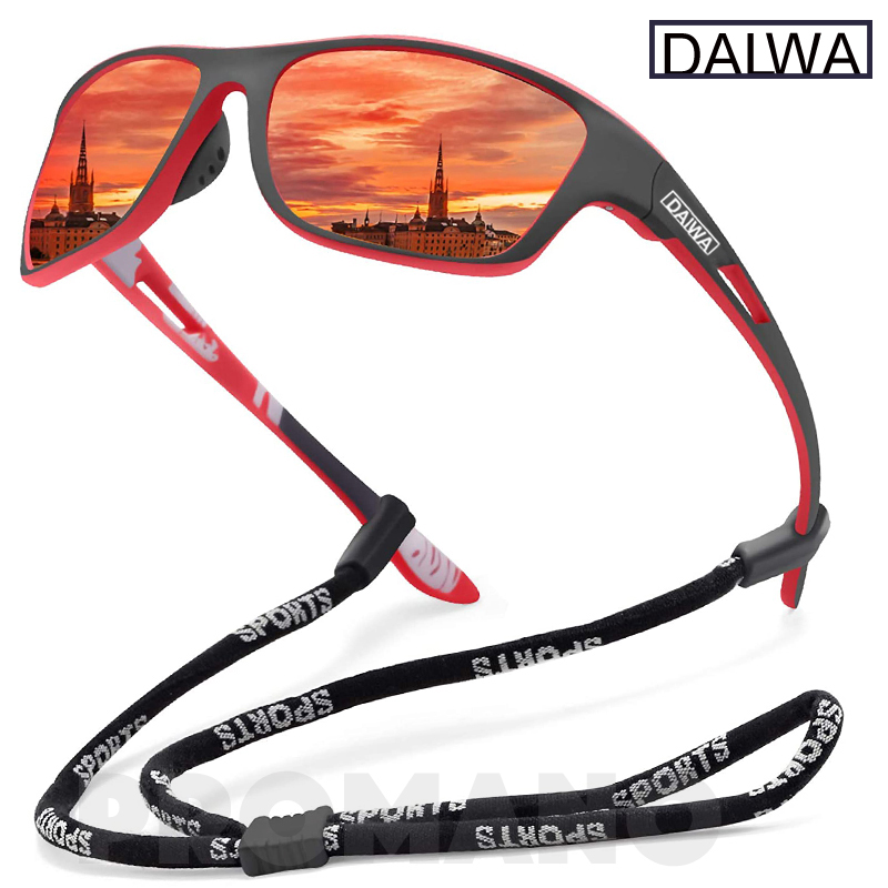Óculos de sol polarizados Dalwa, Shades de condução masculina, óculos clássicos para caminhadas, óculos UV400