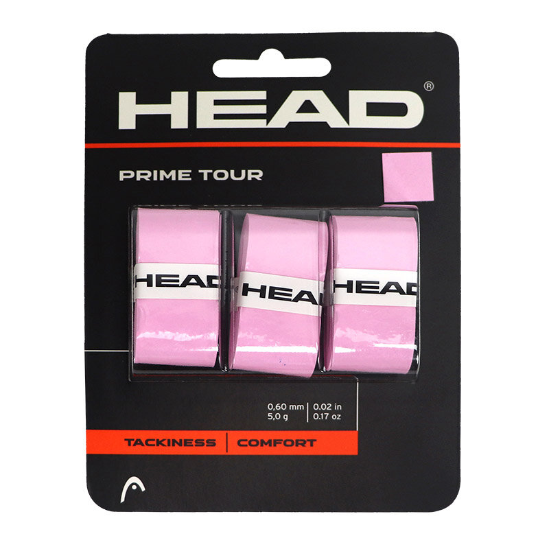 HEAD 프라임 투어 테니스 오버그립, 미끄럼 방지 접착 PU 테이프, 포장 핸들, 특수 스트랩