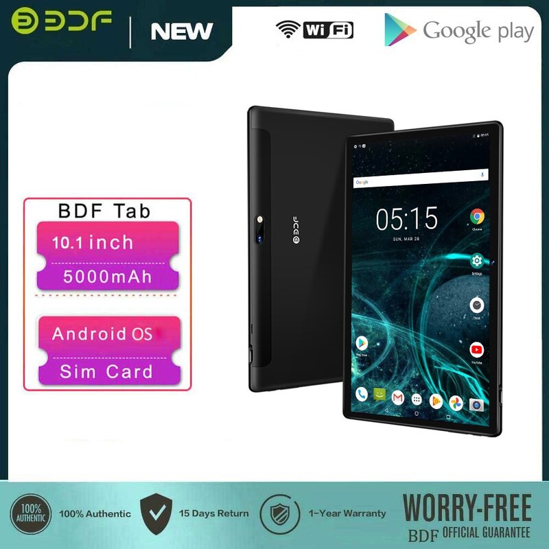 New Arrival 10.1 Inch Tablets Pc Google Play WiFi Bluetooth Android Tablet Type-C Octa Core Dual SIM Cards Network 3G Phone Call