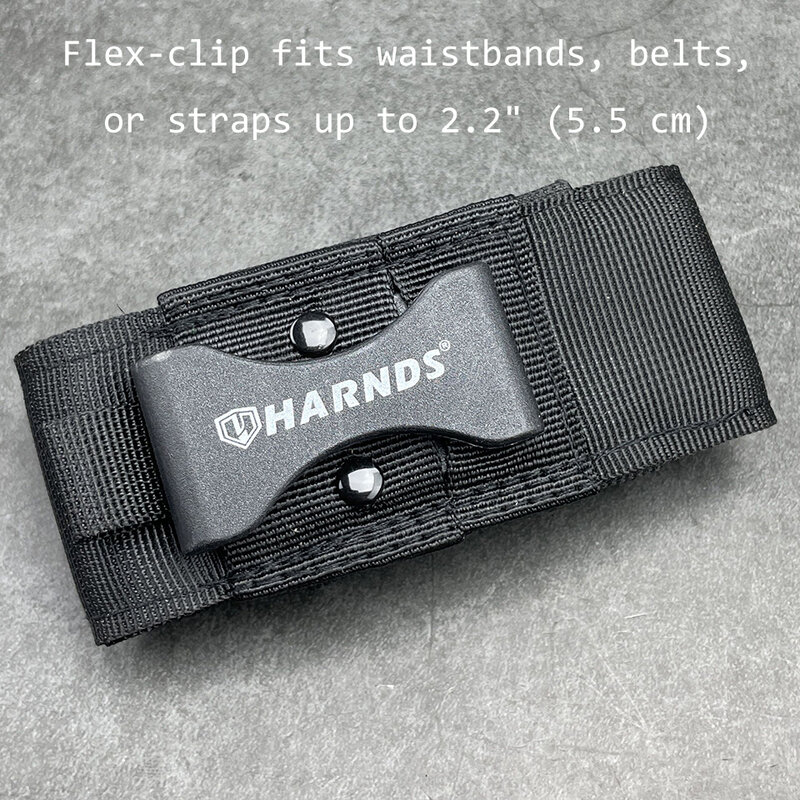 Harnds ak4011 ballistische Nylonsc heide mit Gürtel clip Multi-Tool-Holster mit elastischen Seitenwänden edc tools Messer tasche