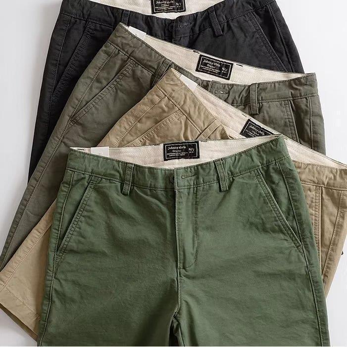 2024 New Summer Loose Casual Shorts, Straight Middle Pants, Men's Five-inch Pants, Workwear Pants, Versatile Zipper Pants S-4xl