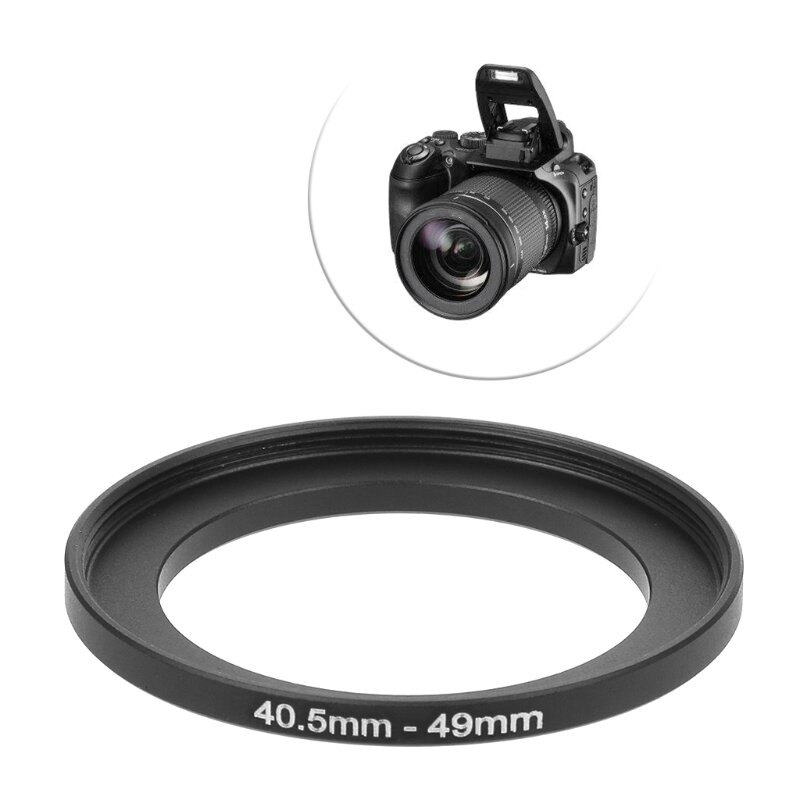 40.5mm To 49mm Metal Step Up Rings Lens Adapter Filter Camera Tool Accessories