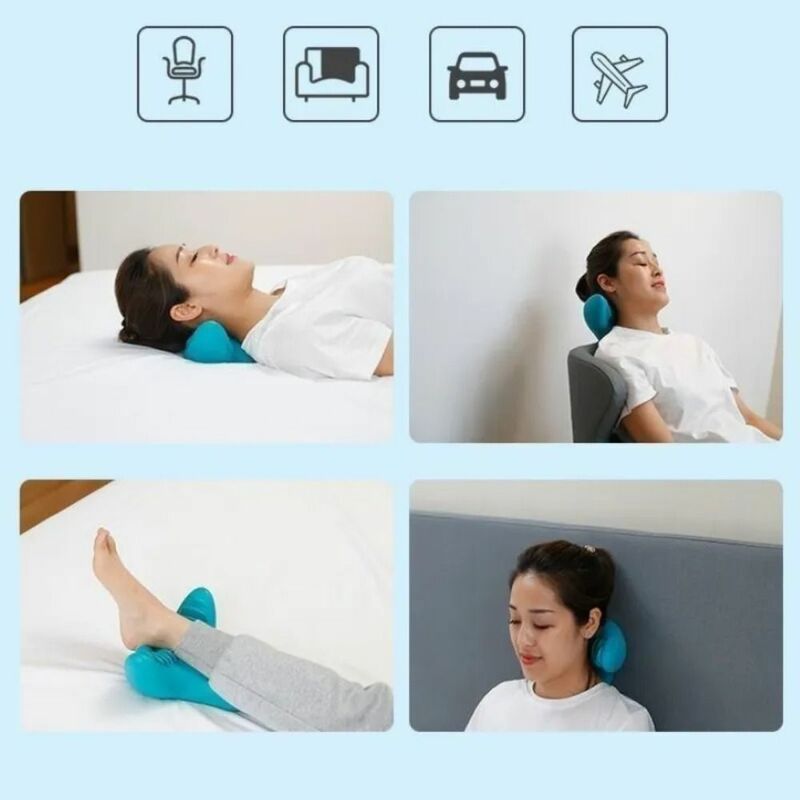 Pain Relief Massage Pillow Multifunction Cervical Spine Alignment Back Cushion Sleep Repair Neck Shoulder Stretcher Household