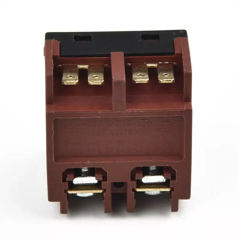 2 buah sakelar Gerinda sudut pengganti tombol tekan, sakelar listrik 2.5x2.5cm untuk Gerinda sudut 100 Aksesori alat listrik