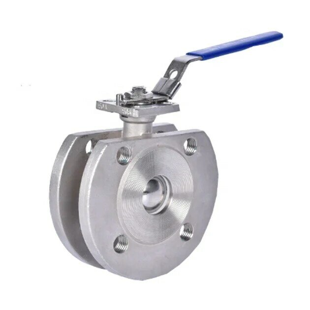 JIS Handle Operated 1pc Stainless Steel Flanges Type Ball Valve