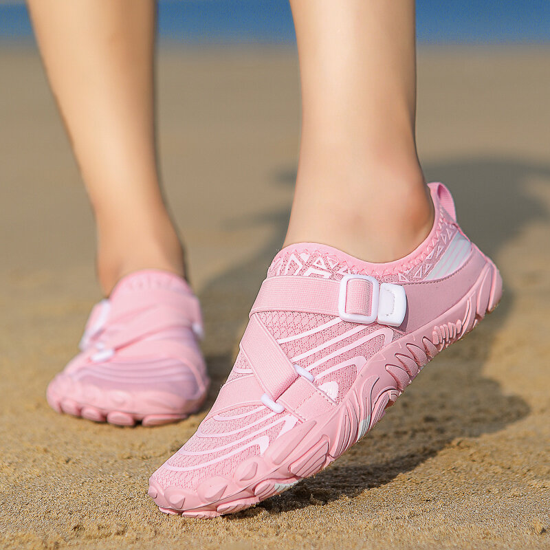 Chaussures d'eau à séchage rapide pour hommes, baskets d'eau, nu-pieds, sandales de plage en plein air, chaussures d'eau en amont, plongée en rivière et en mer, chaussures de natation