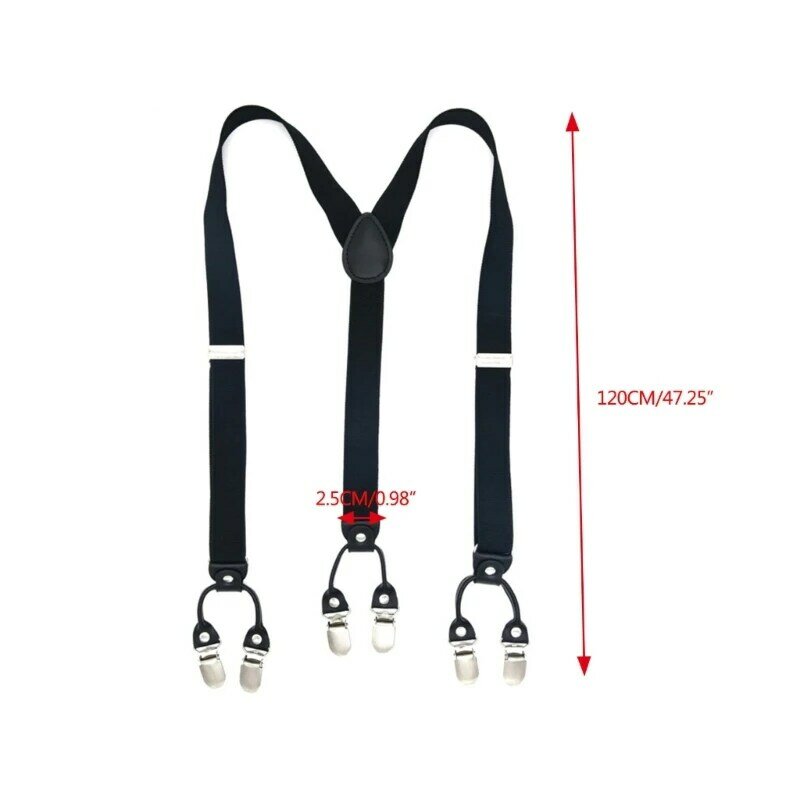 Mens Suspenders Fashionable Braces Perfect for Formal and Casual Occasions Dropship