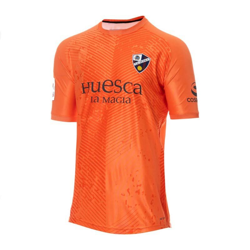 23-24 LA LIGA squadra di vendita calda Huesca Top Zomer muslimah Outdoor Losse Top 3d Geprint t-shirt Polo Niet-aangesteast
