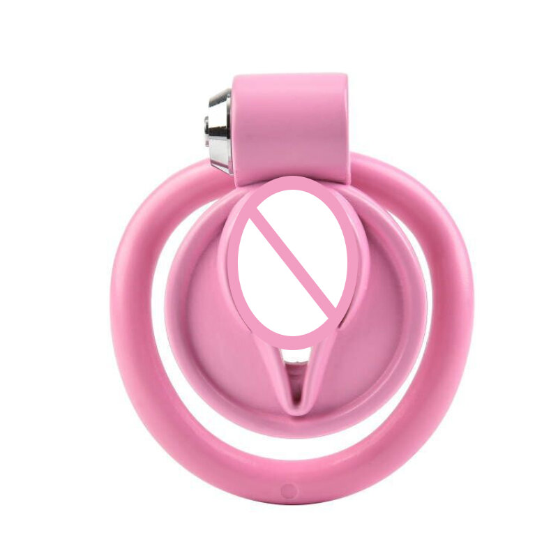 2024 nowa różowa blokada czystości pochwy z blokadą brzucha z 4 rozmiarowymi pierścieniami alternatywna zabawki erotyczne dla dorosłych w klatce