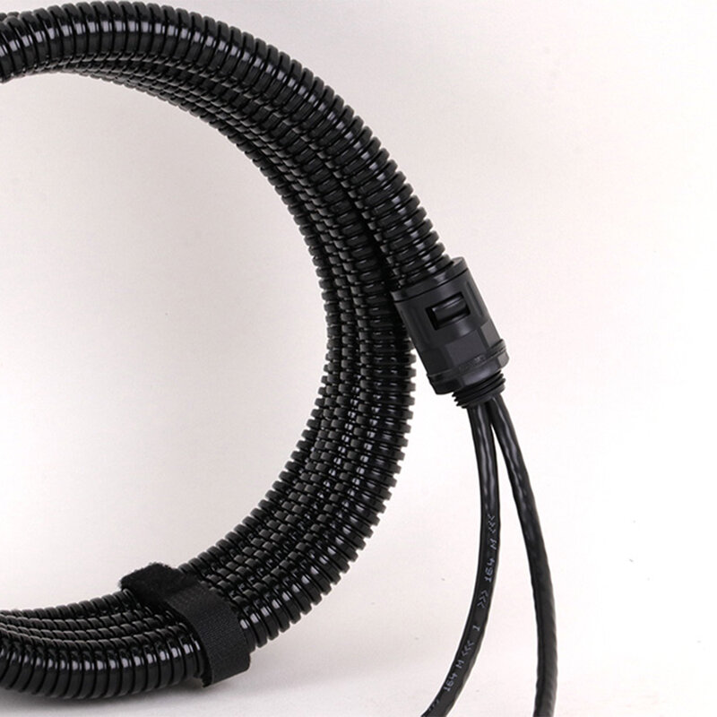 2-канальный Удлинительный кабель STP/UTP Cat5/Cat6 Ethernet 2RJ45 до 2RJ4 5, водонепроницаемый сетевой кабель локальной сети с гофрированной трубой 1,5-25 м