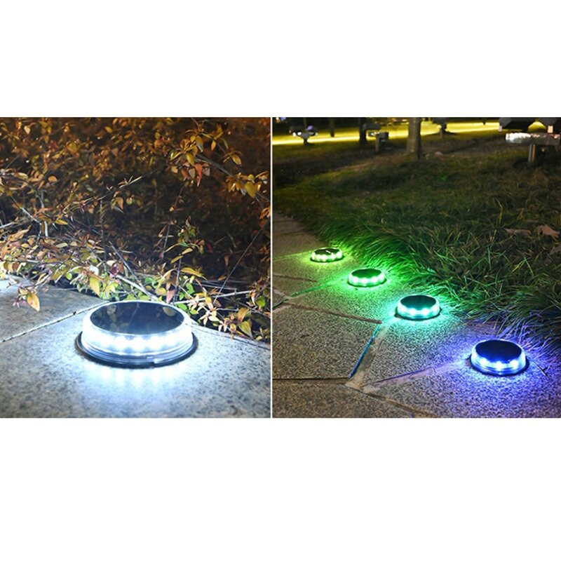 LED Solar Underground Light, Iluminação ao ar livre do parque, iluminação automática, criatividade, nova atmosfera
