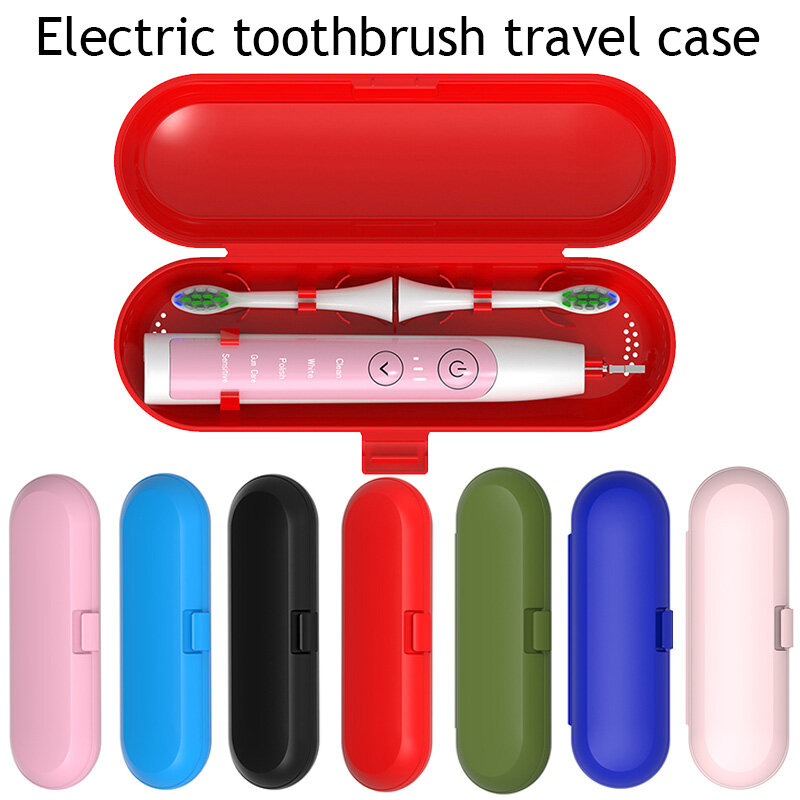 กล่องเก็บแปรงสีฟันไฟฟ้าอเนกประสงค์,กล่องจัดเก็บแปรงสีฟันไฟฟ้าพกพาได้สำหรับเดินทางกลางแจ้ง