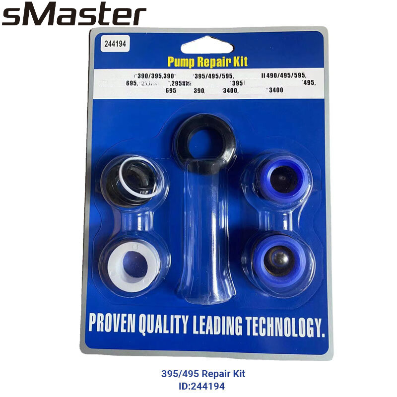 sMaster Aftermarket Pump Repair Kit 244194 For Gro Sprayer 244194 Spay Gun 390 395 490 495 595
