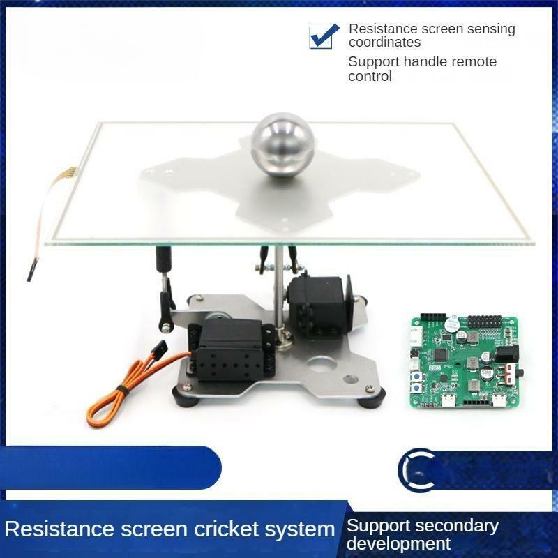 Competição eletrônica Cricket Ball Control, Rolling and Plate Control System, Tela resistiva PID para Arduino Stm32, Open Source