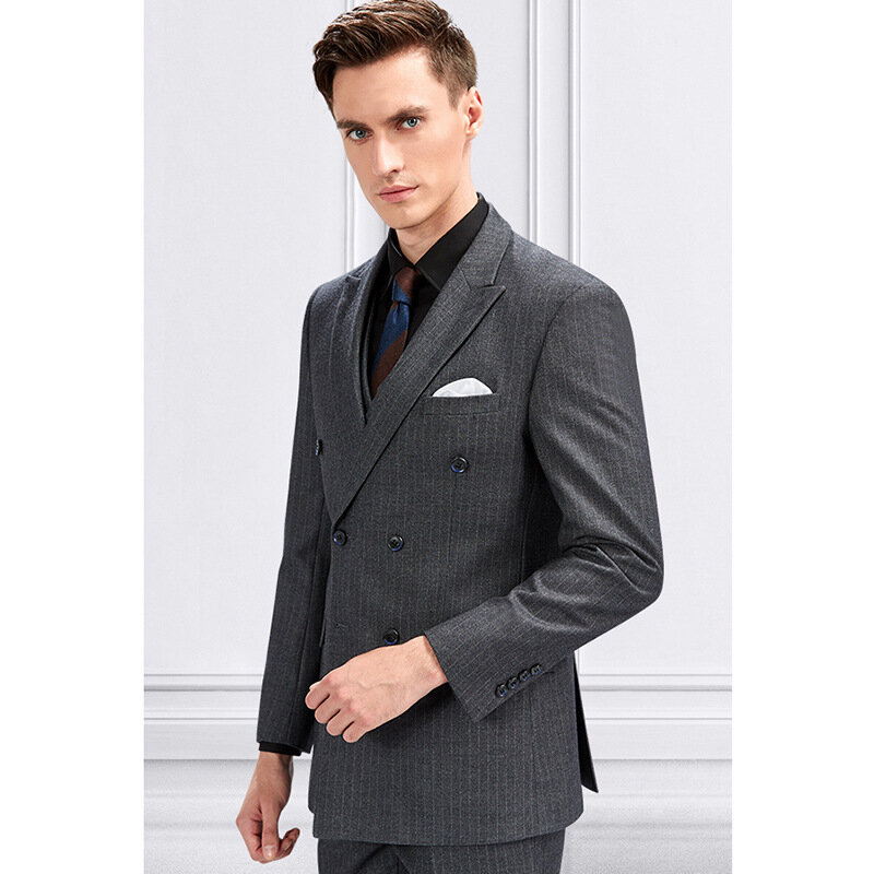 V2256-Men's business suit, suitable for small figures