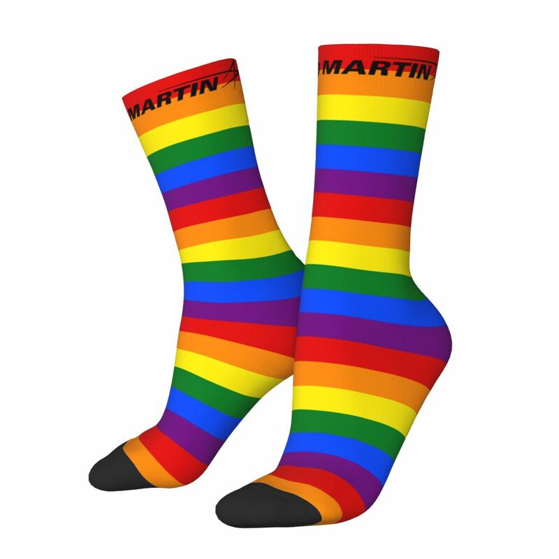 Уютные носки lockклед Мартин унисекс интересные носки для улицы четыре сезона