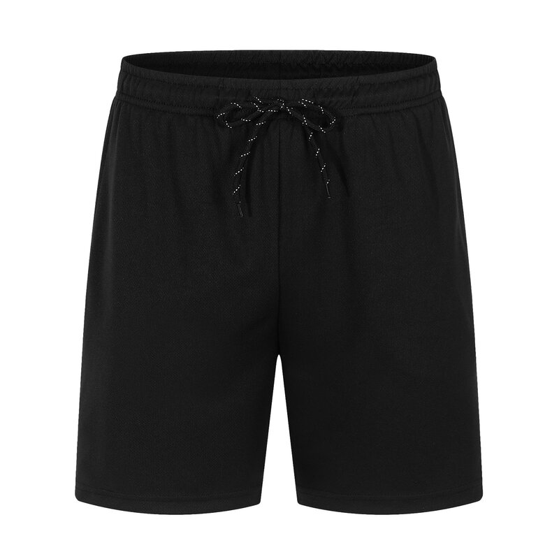 2024 New Embroidery Casual Shorts Men Running Sport Baseball Shorts Male Summer Elastic Waist Loose Knee Length Pant