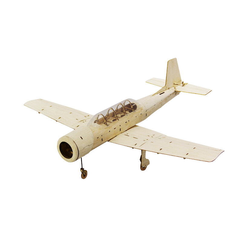 Series CJ-6 Fixed Wing Light Wood Aircraft Model Kit Remote Control Aircraft DIY Electric Model KIY Toy Assembly