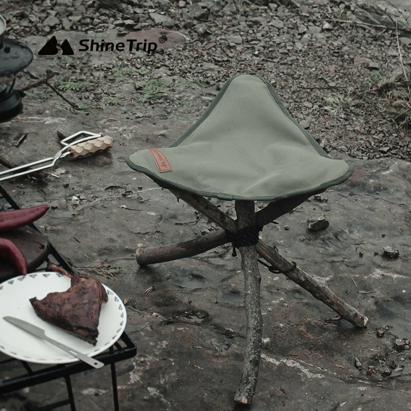 Tabouret de Camping triangulaire pliant, en tissu, pour l'extérieur, Portable, Maza, Barbecue, BC, Oxford
