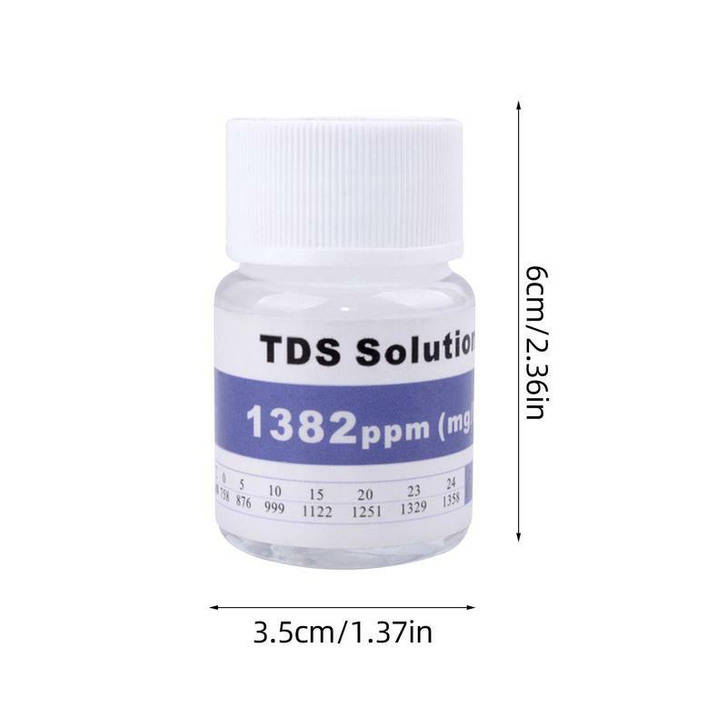 Calibration Solution For EC TDS Testers 25ml 84us/cm 1413us/cm 12.88ms/cm 1382ppm TDS PH ORP calibration solution