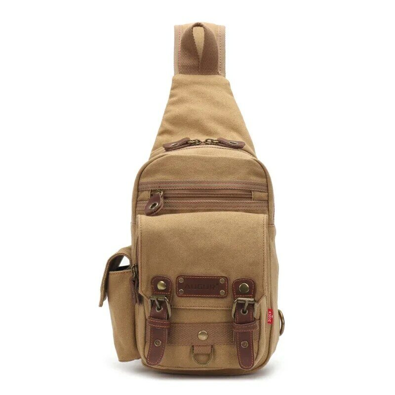 Многофункциональная нагрудная сумка Chikage унисекс, индивидуальная Мужская Холщовая Сумка через плечо, Вместительная дорожная сумка на плечо