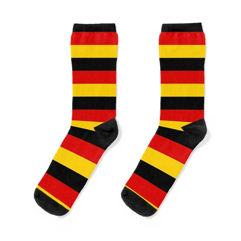 Calzini bandiera tedesca germania calze da golf in movimento calze di halloween per uomo donna