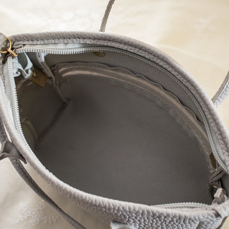 Bolsa de ombro do couro do plutônio para senhoras, bolsa do mensageiro, contraste, forma, qualidade, nova