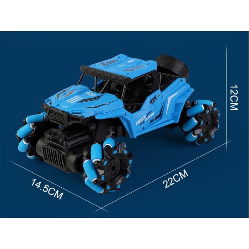 1:14 Wireless Remote Control Music Drift Rotary Car with LED Lights, Children's Electric Toy Off-Road Climbing Vehicle rc cars