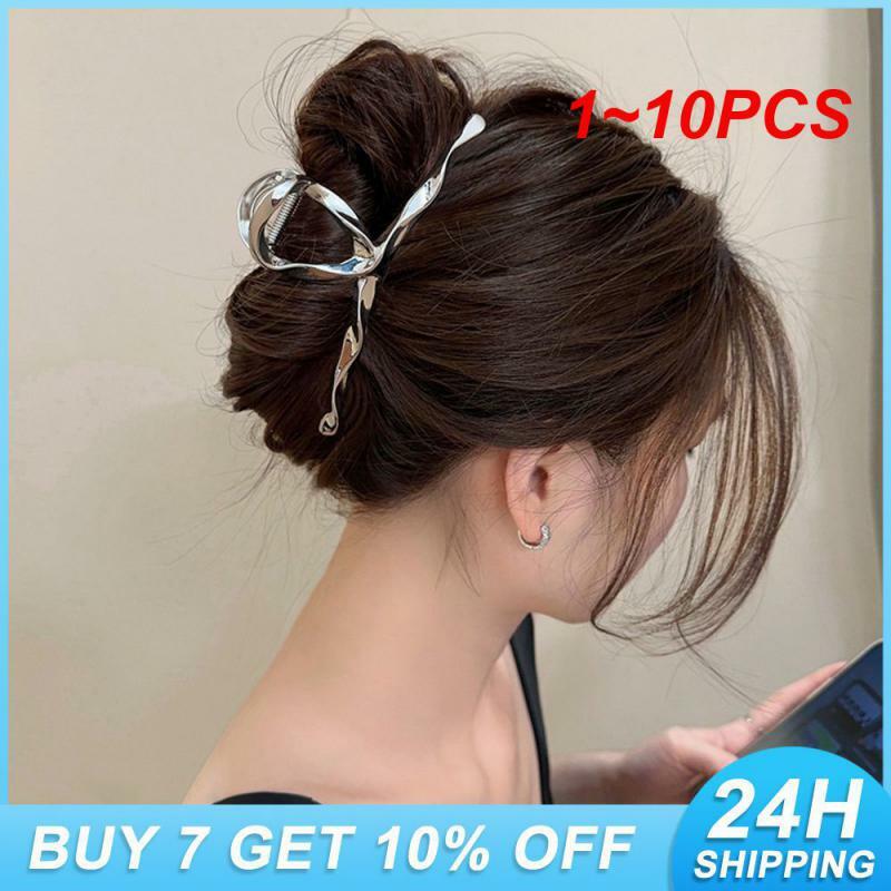1~10PCS Elegant Geometric Hair Accessories Dont Shave Not Perishable Shark Clip Fashion Accessories Stylish And Trendy Design