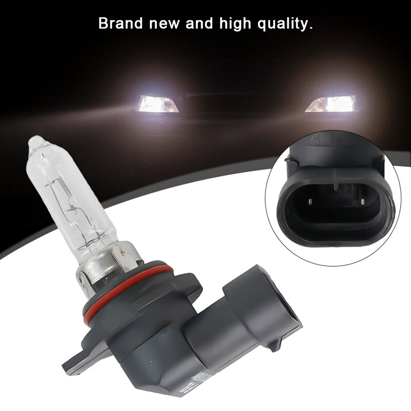 Hot New Practical Sale High Quality Car Halogen Bulb Headlight Parts Replacement Yellow White Light 1pc 9012LL