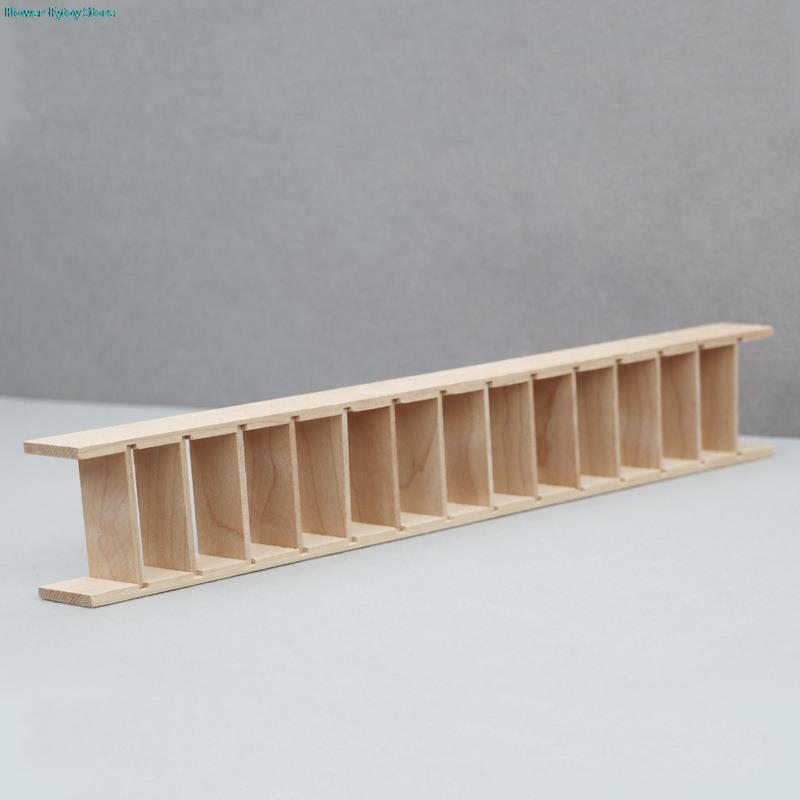 1pc 1/12 Dollhouse Staircase Ladder Dolls House Stair Model Dollhouse Miniature Furniture Accessories Pretend Play Toys