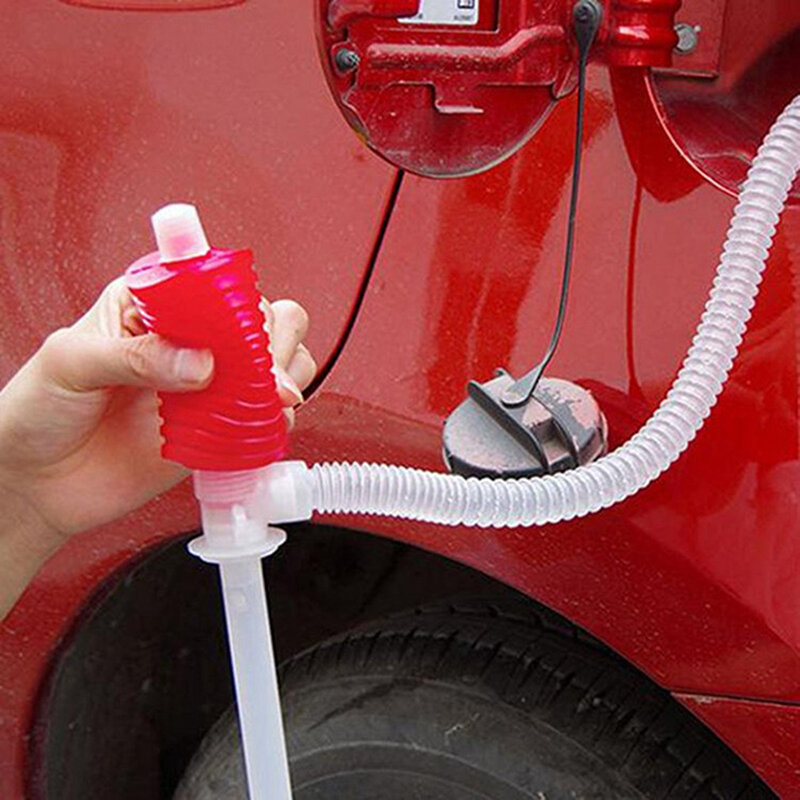 Car Truck Fuel Oil Gasoline Diesel Transfer Sucker Hand Pump Universal Car Tool