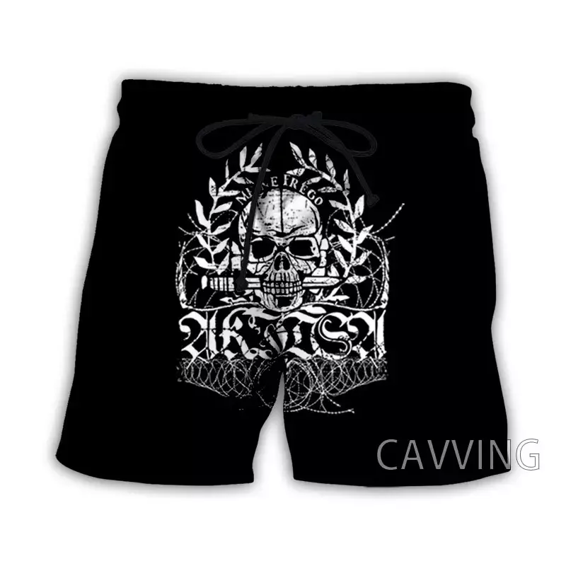 Cavving 3d Print Akitsa Rock Zomer Beach Shorts Streetwear Snelle Droge Casual Shorts Sweatshorts Voor Dames/Heren