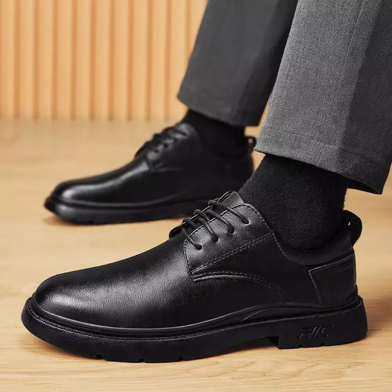 Роскошные мужские туфли из лакированной кожи, увеличивающие рост свадебные туфли на высоком каблуке, деловые рабочие туфли, деловые кожаные туфли для свадьбы