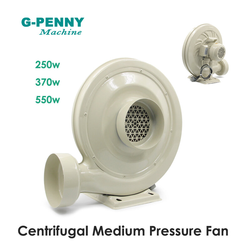 Novo!!! G-PENNY-Ventilador de Média Pressão, Ventilador Centrífugo, Exaustor, Usado para Máquina de Corte, 250W, 370W, 550W, 220V, 380V