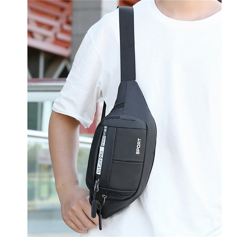 2023 New Men's Sport Waist Pack Men Crossbody Bag Wallet Belt Travel Phone Holders Outdoor Sport Bag bolsa bags for men